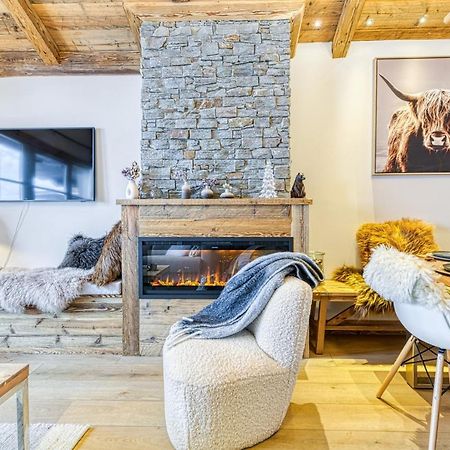 Appartement Style Chalet 5* Vue Mont-Blanc - Arc 1950 Les Arcs  Exteriör bild