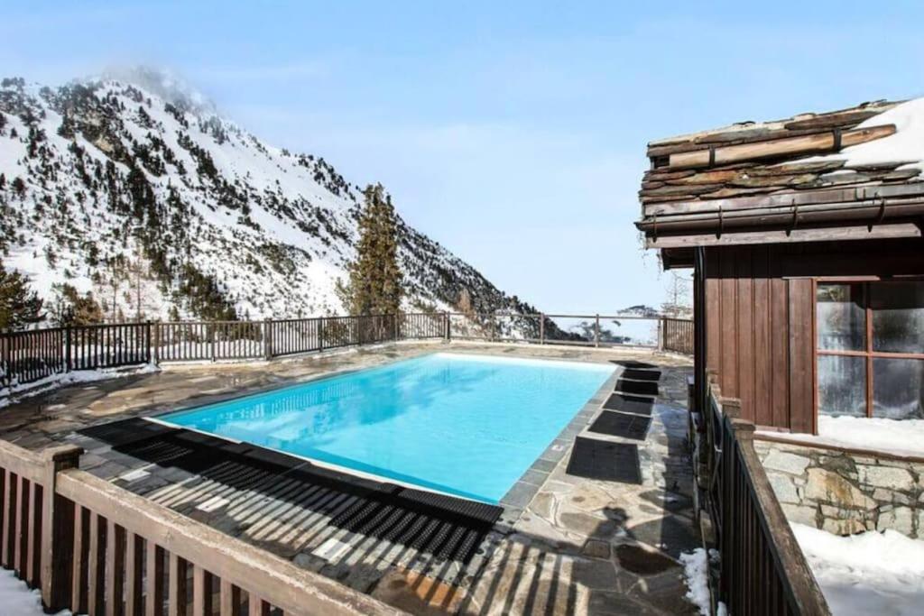 Appartement Style Chalet 5* Vue Mont-Blanc - Arc 1950 Les Arcs  Exteriör bild
