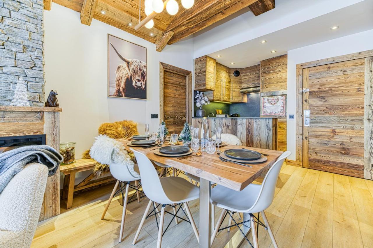 Appartement Style Chalet 5* Vue Mont-Blanc - Arc 1950 Les Arcs  Exteriör bild