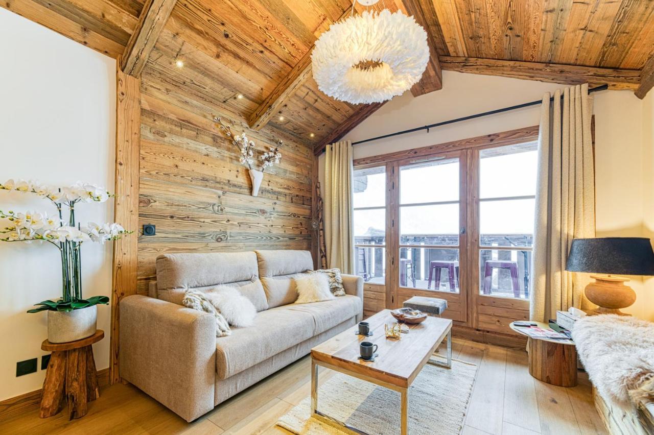 Appartement Style Chalet 5* Vue Mont-Blanc - Arc 1950 Les Arcs  Exteriör bild